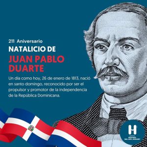 Natalicio Juan Pablo Duarte
