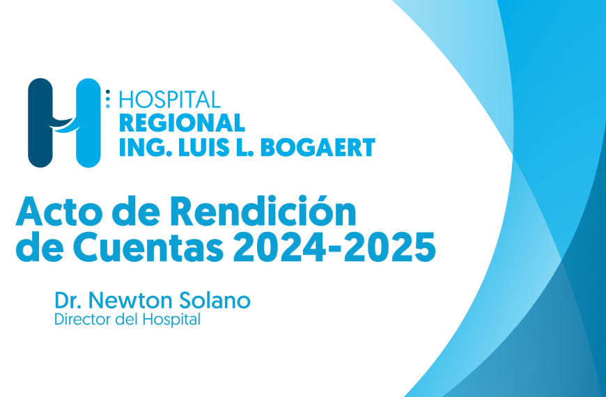 Hospital Regional Ing. Luis L. Bogaert rinde cuentas: avances en infraestructura, calidad y alianzas con la comunidad
